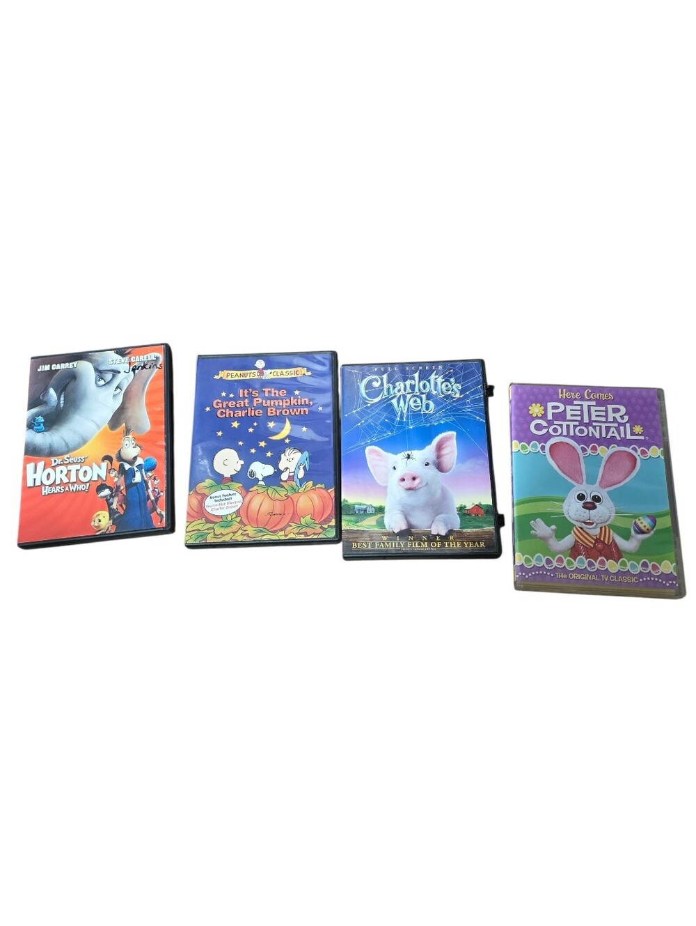 Classic Kids DVD Set - Purple, Blue, Red, Orange Covers
